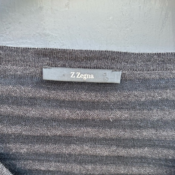Z Zenga wool & silk cardigan, size L - Picture 4 of 8